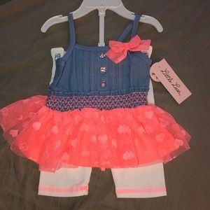 New Little Lass infant summer outfit 6 months